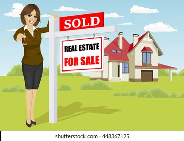 Real Estate Stickers & Vinyl Decals | Realtor & Agent Designs