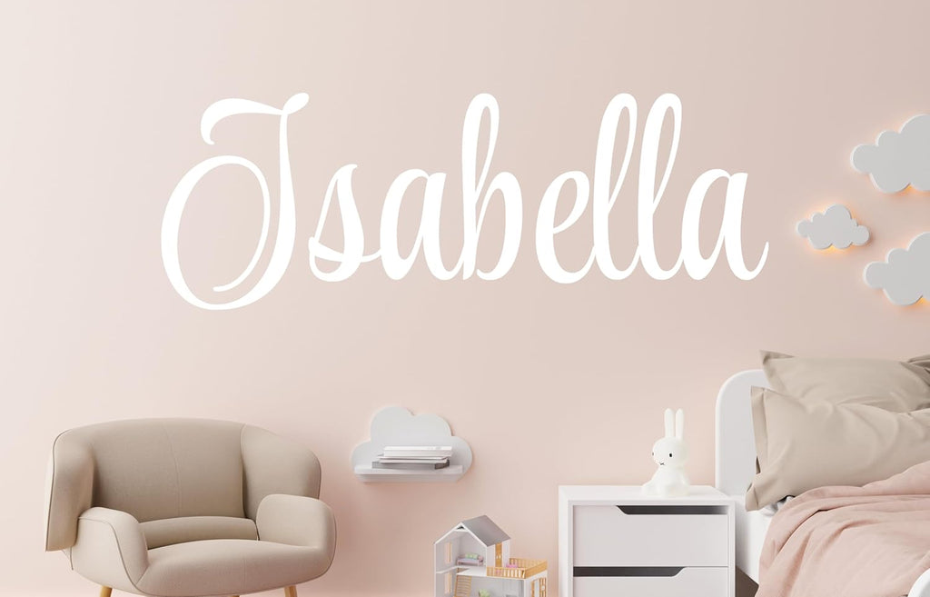 ✨ 11" Custom Nursery Name Wall Decal – Personalized Vinyl Baby Room Décor – Sticky Chix ✨