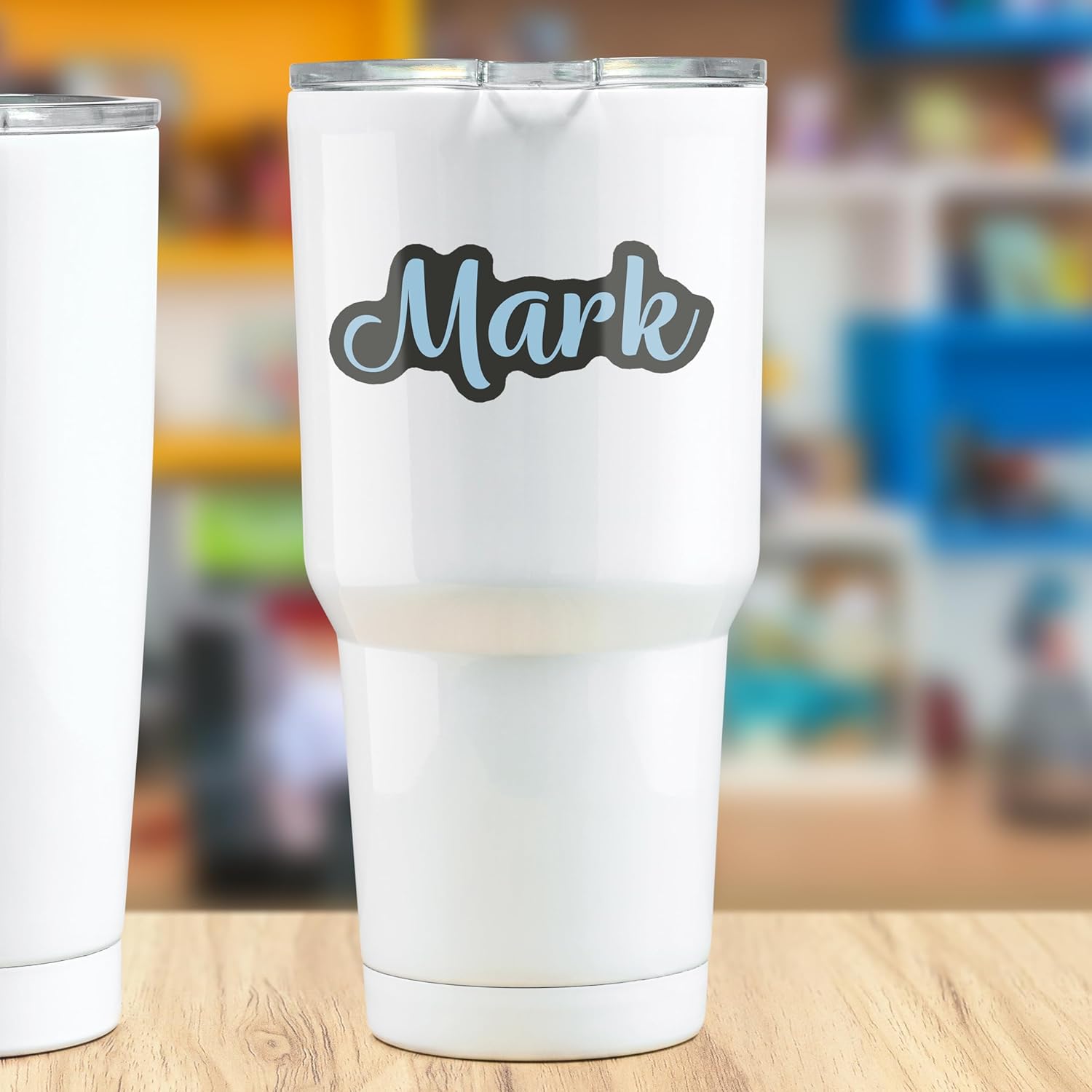 ✨ 4" Custom Name Sticker – Personalized Vinyl Name Decal – Waterproof & Durable – Any Color – Sticky Chix ✨