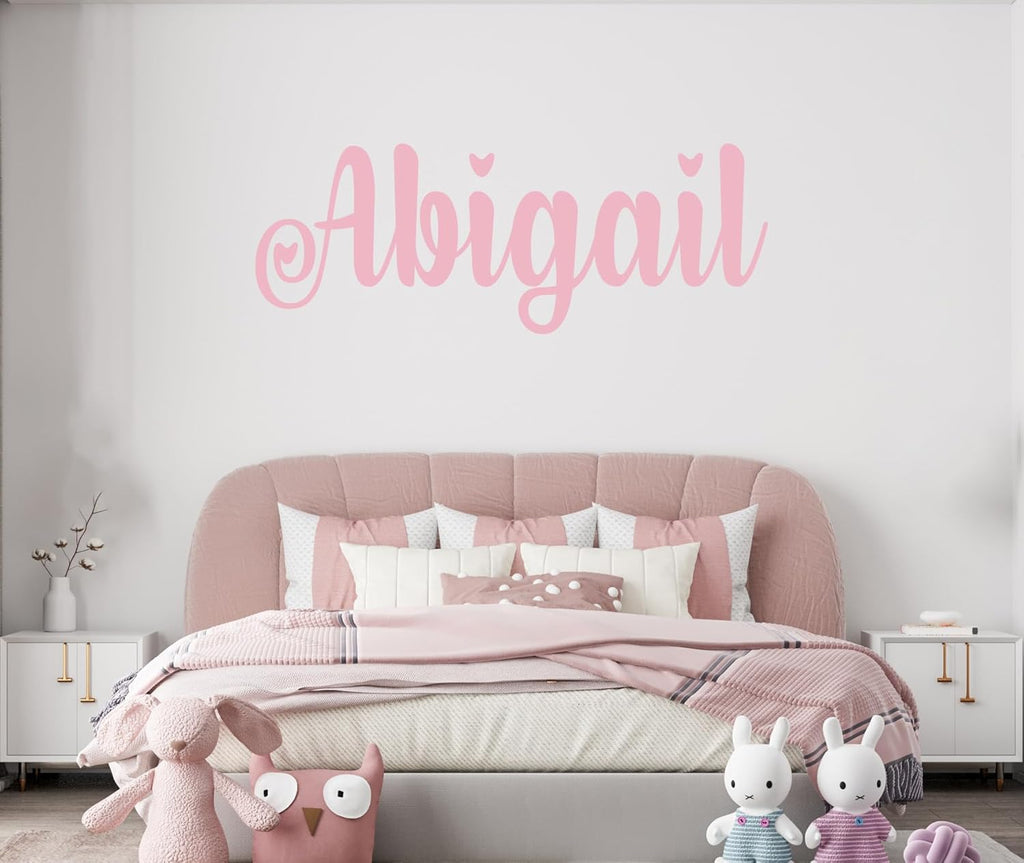 ✨ 11" Custom Nursery Name Wall Decal – Personalized Vinyl Baby Room Décor – Sticky Chix ✨