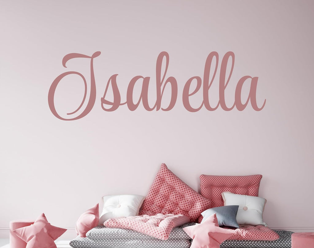 ✨ 11" Custom Nursery Name Wall Decal – Personalized Vinyl Baby Room Décor – Sticky Chix ✨