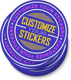 ✨ 2” Custom Logo Sticker Sheet Pack – 50 Waterproof Business Logo Stickers – Full Color – Sticky Chix ✨