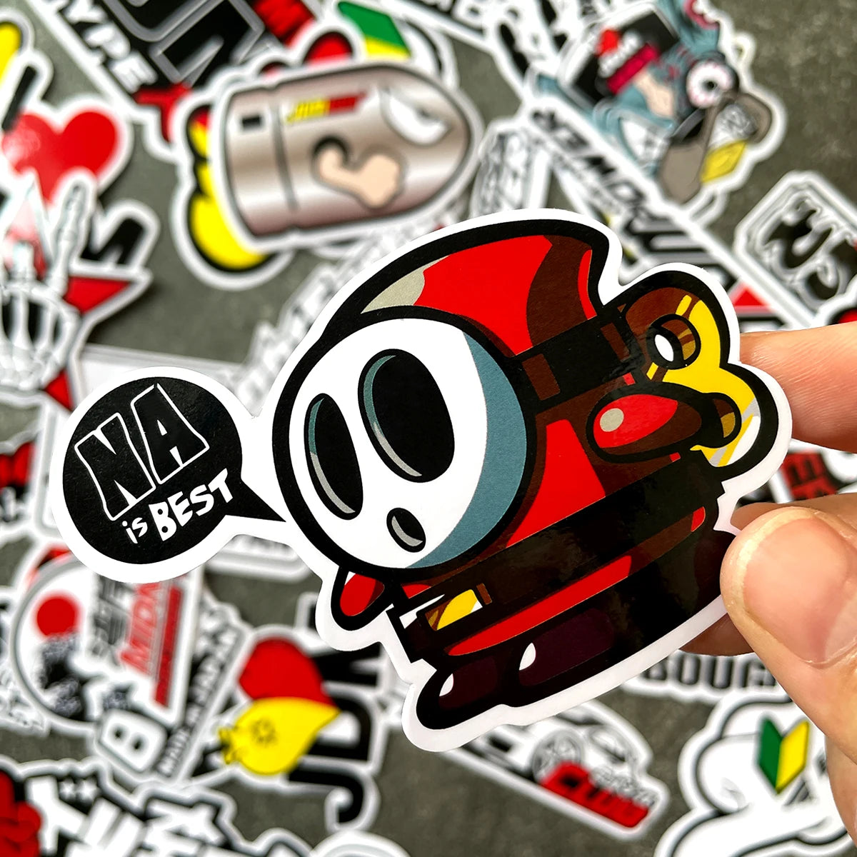 Bold Moto Vinyl Decal Pack