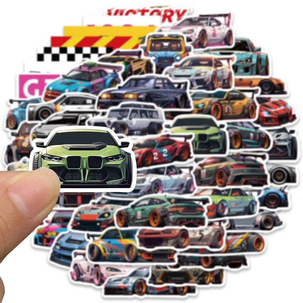 Retro Racing JDM Sticker Pack