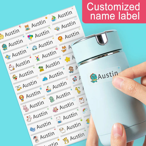 Personalized Waterproof Name Labels