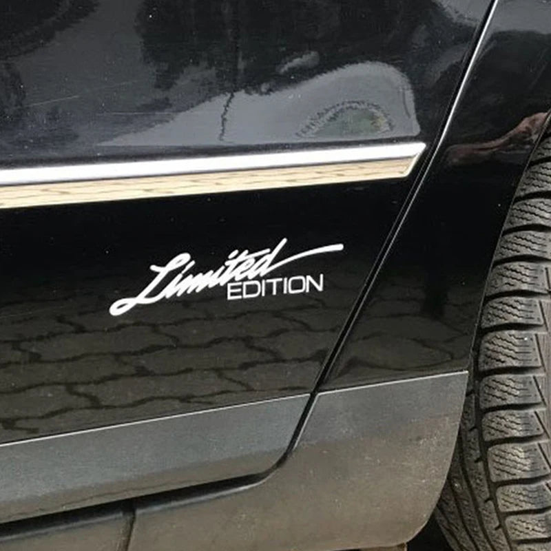 Limited Edition Car Decal Pack