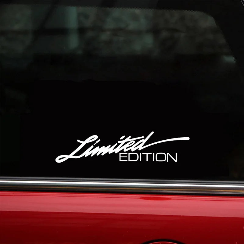 Limited Edition Car Decal Pack