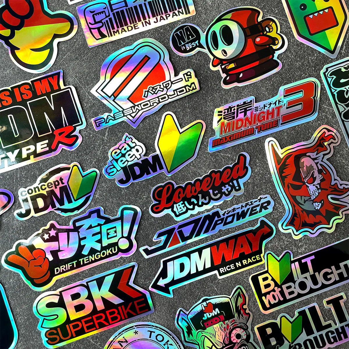 Bold Moto Vinyl Decal Pack