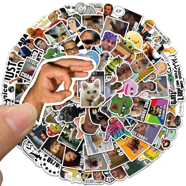 Bold Funny Meme Sticker Pack