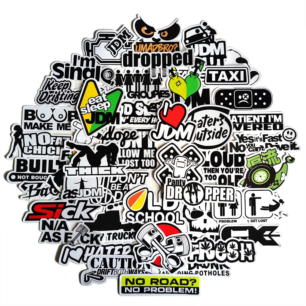 Rogue JDM Styling Sticker Pack