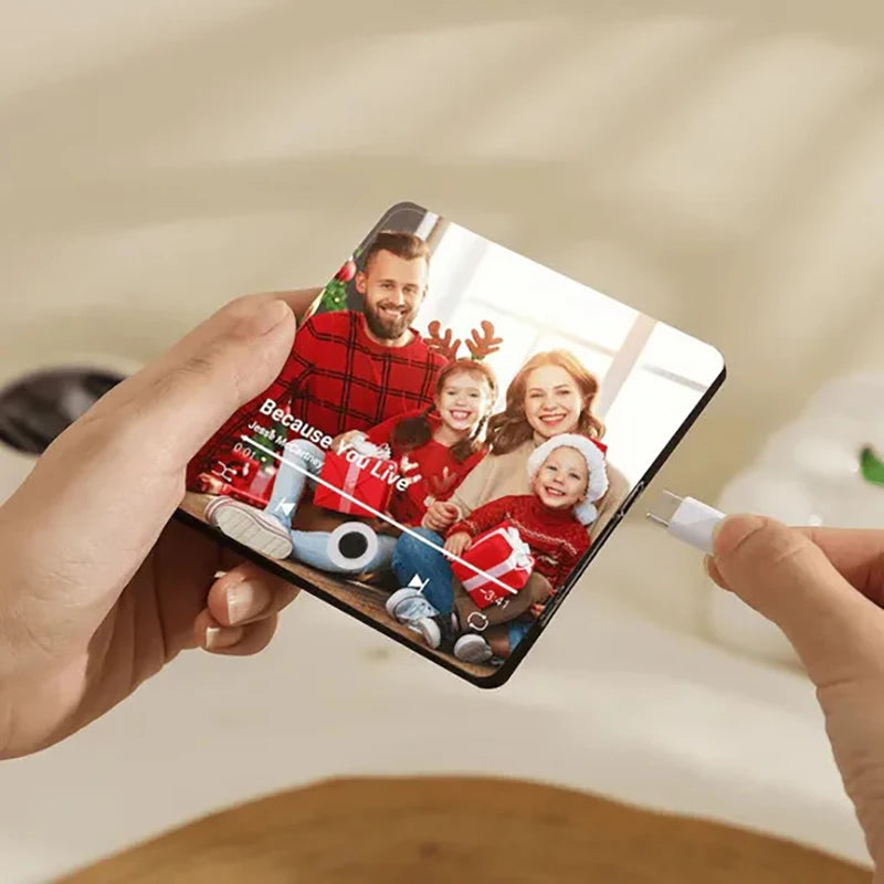 Music Memory Photo Fridge Magnet