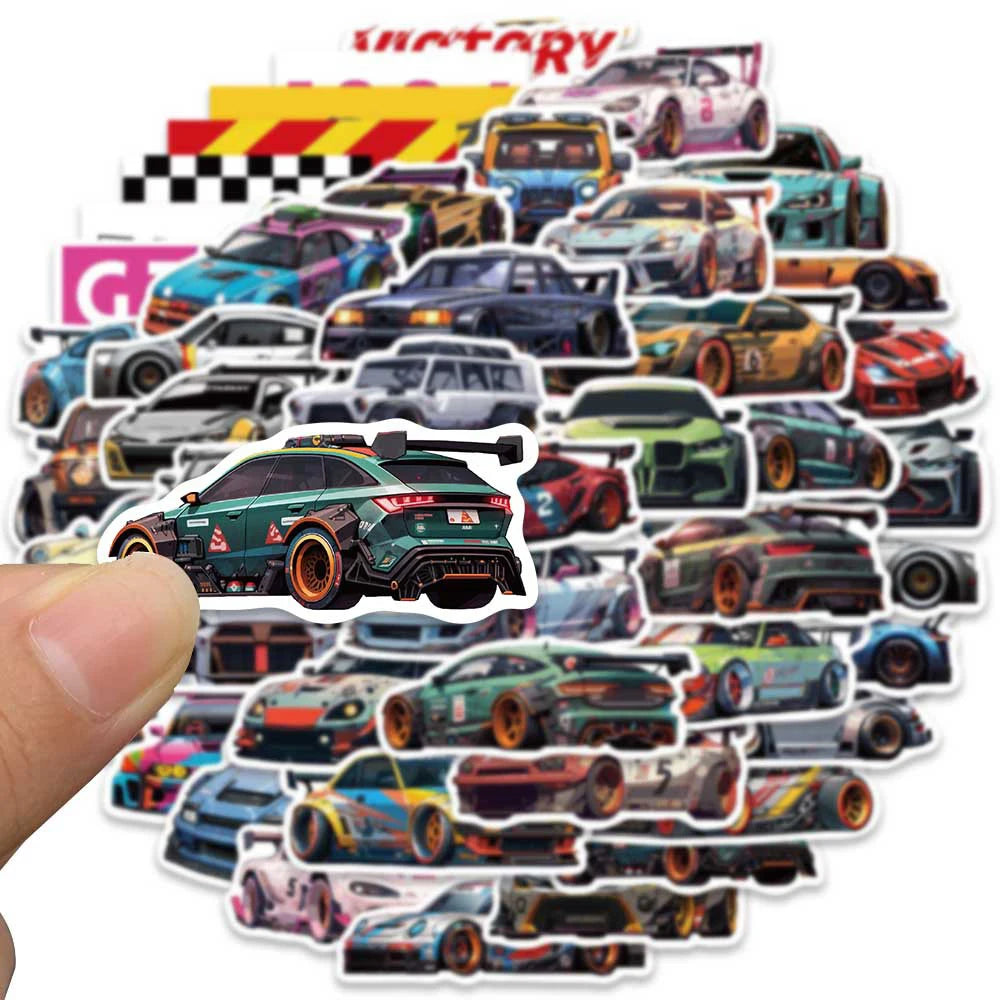 Retro Racing JDM Sticker Pack