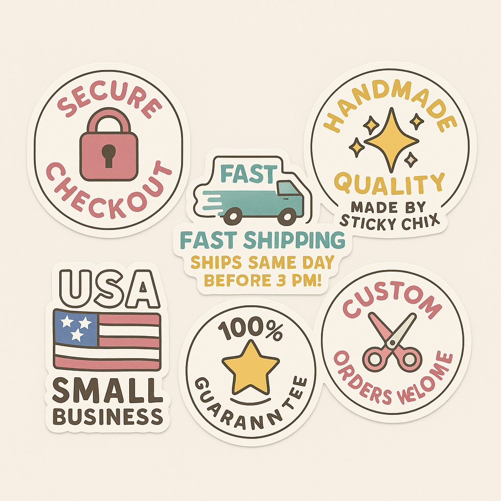 Custom Vinyl Decal — ANY Design, ANY Shape | 6" Car Window or Laptop Sticker | Personalized Waterproof Decal